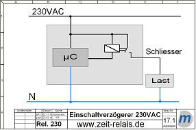 Einschaltverzgerer-230V-Relais